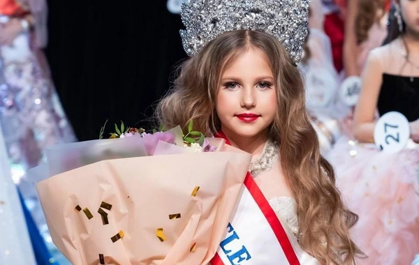 7 yaşında Rusiyanın ən gözəl qızı seçildi