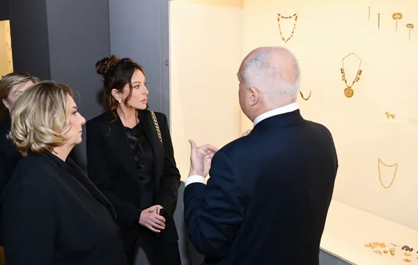 Mehriban Əliyeva Tbilisidə Gürcüstan Milli Muzeyində olub