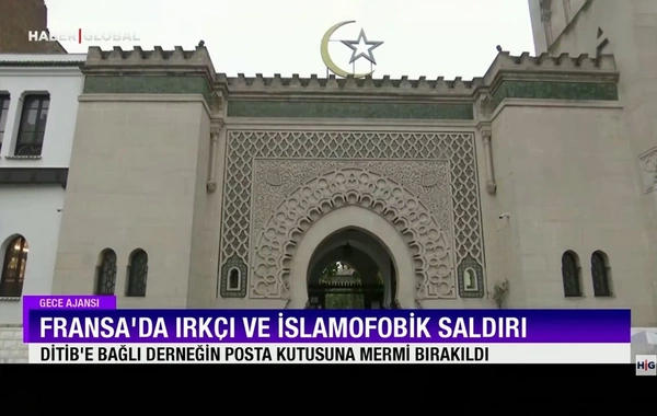 Fransada irqçi qruplaşmalar məscidə basqın ediblər