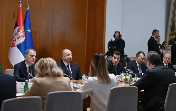 İlham Əliyev: Azərbaycanla Serbiya iqtisadiyyat və sənaye sahəsində mühüm layihələr həyata keçirir
