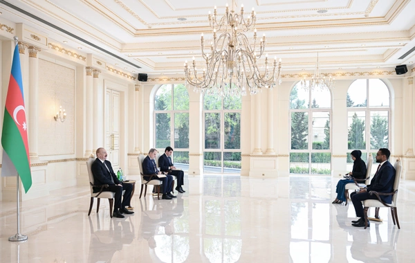 İlham Əliyev Somalinin Azərbaycana yeni təyin olunmuş səfirini qəbul edib