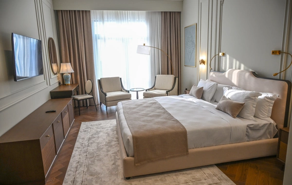 Prezident İlham Əliyev "Xankəndi" hotelinin açılışında iştirak edib