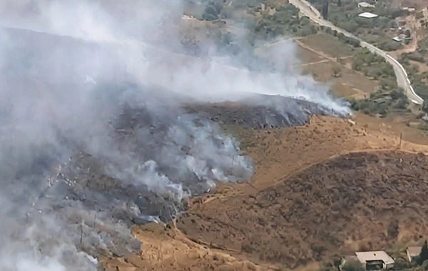Ağdarədə dağlıq ərazidəki yanğın söndürülüb