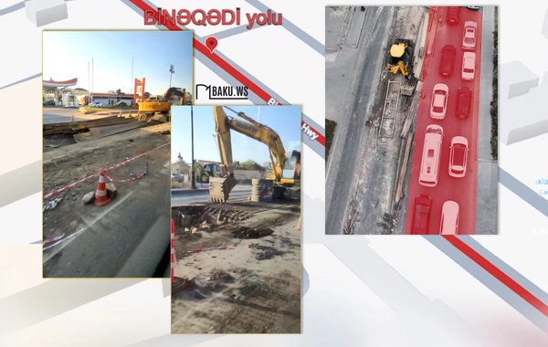 Aylardır təmiri bitməyən YOL