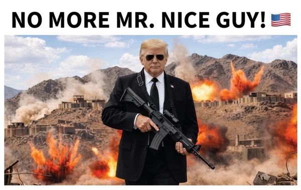 Трамп пригрозил Ирану с фото с автоматом: "Больше не будет хорошего парня"