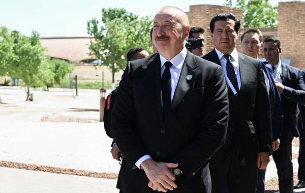 Prezident İlham Əliyev və TDT-nin qeyri-rəsmi Zirvə görüşünün digər iştirakçıları Türküstanda bir sıra mədəni məkanlarla tanış olublar