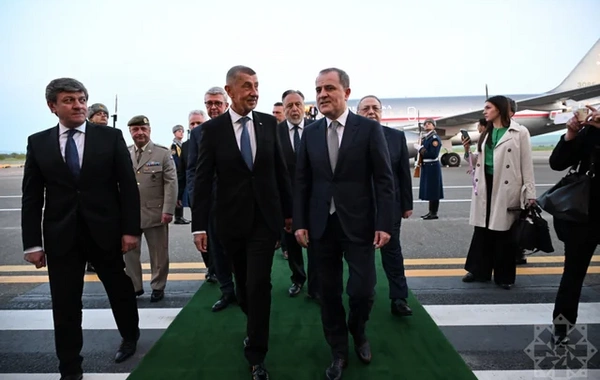 Prime Minister of the Czech Republic arrived on a visit to Azerbaijan