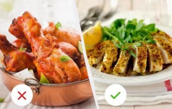 What is the most harmful part of chicken - it should not be eaten