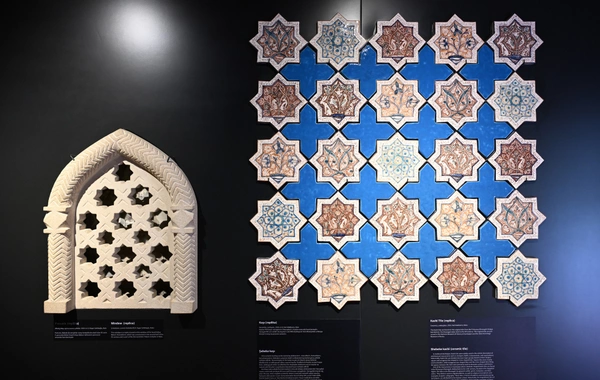 Leyla Əliyeva və Arzu Əliyeva Şəkidə tarixi-memarlıq abidələrinin bərpadan sonra açılışında iştirak ediblər