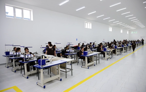 Xocalı şəhərində "Qarabağ Tekstil Evi" MMC istifadəyə verilib