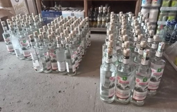 Mingəçevirdə aşkarlanan saxta içkilərin satışı qadağan edilib