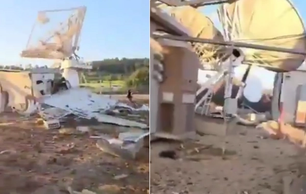 SAXAL-ın əsas peyk rabitə mərkəzi raket hücumundan sonra