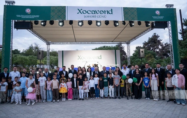 Xocavənd şəhər günü münasibətilə atəşfəşanlıq olub