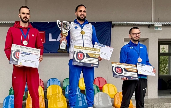Azərbaycan atıcısı Avropa Kubokunda qızıl medal qazanıb