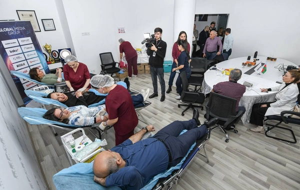 Global Media Group  könüllü qanvermə aksiyasına qoşuldu