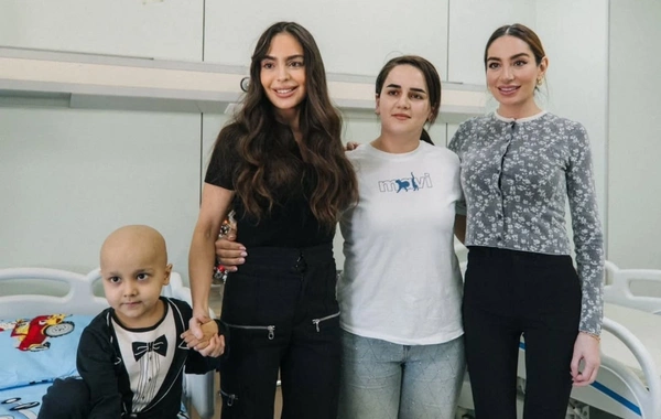 Leyla Əliyeva və Arzu Əliyeva Milli Onkologiya Mərkəzini ziyarət ediblər