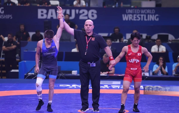 Dünya çempionatı: Azərbaycan güləşçisi Elmir Çərkəzov bürünc medal qazanıb