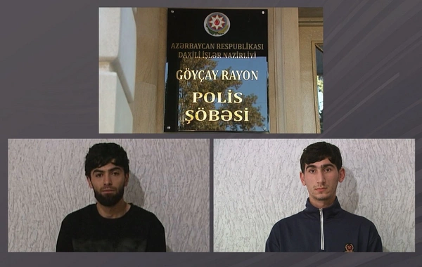 Göyçay sakini küçədə qarət olundu, iki nəfər həbs edildi