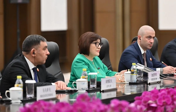 Sahibə Qafarova çinli parlamentari ilə ikitərəfli əlaqələri müzakirə edib