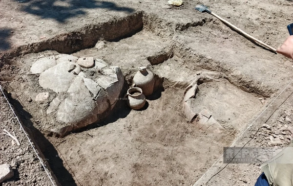 Cəlilabadda park tikintisi zamanı qədim əşyalar tapılıb