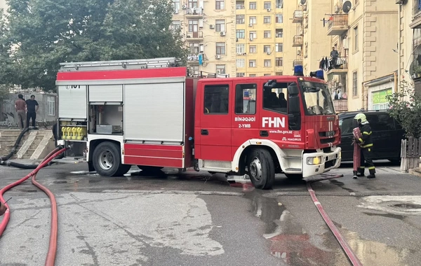 Xırdalanda uşaq əyləncə mərkəzindəki yanğın söndürülüb