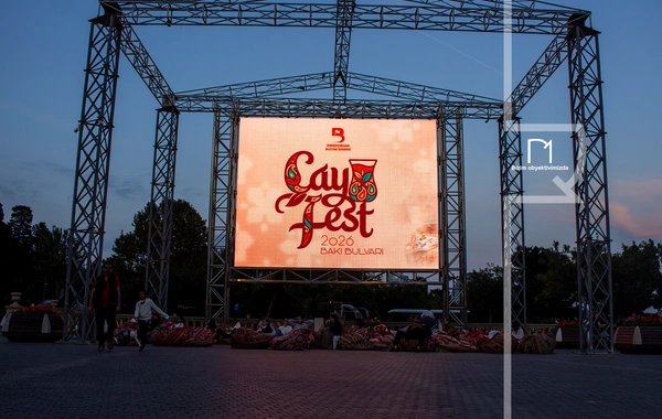 Bakı bulvarında Çay Festivalı keçirilir