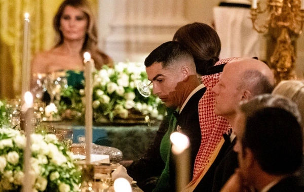 Ronaldo had dinner with US President Donald Trump