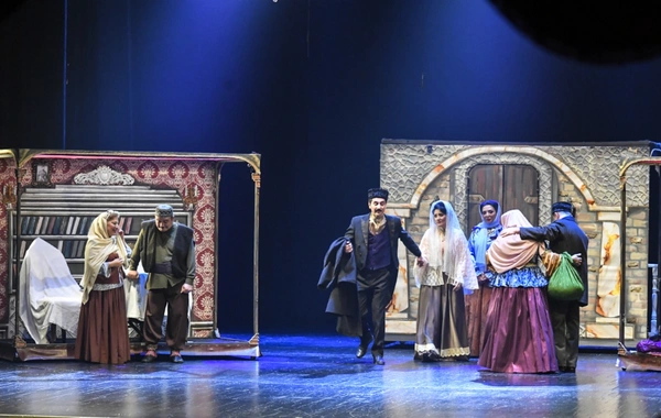 Akademik Musiqili Teatrda "Gülçöhrə və Əsgər" tamaşasının premyerası olub