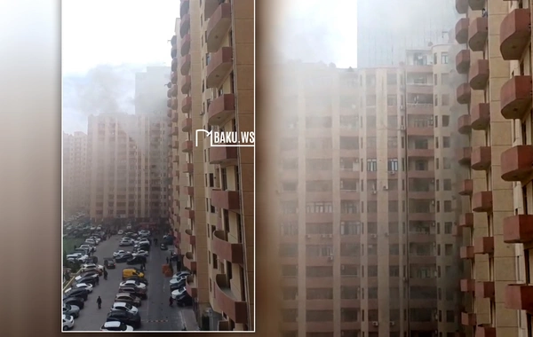 Xətai rayonunda mənzil YANIR