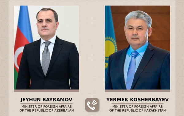 Qazaxıstan XİN rəhbəri İranın Naxçıvana hücumundan dərin narahatlıq ifadə edib