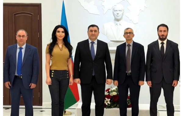 Global Media Groupun nümayəndə heyəti Azərbaycanın Qazaxıstandakı səfirliyində görüş keçirib