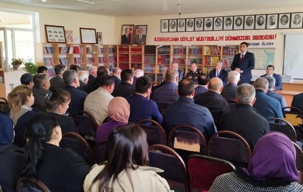 FHN tərəfindən "Yaz-yay fəsillərində sel təhlükəsi" mövzusunda növbəti tədbirlər keçirilib