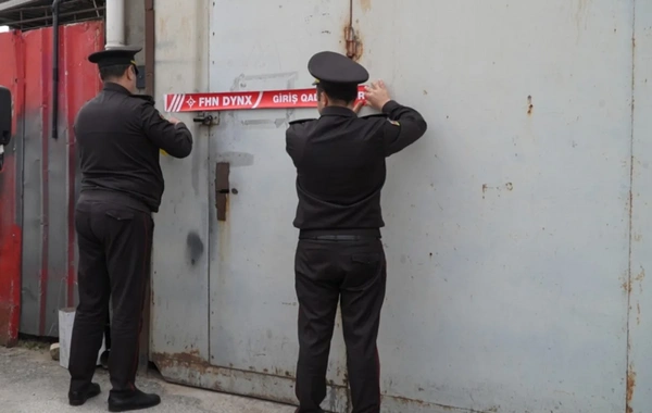 Binəqədidə mebel sexinin fəaliyyəti dayandırılıb