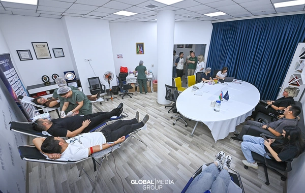 "Global Media Group" növbəti dəfə "Talassemiyasız həyat naminə" könüllü qanvermə aksiyasına qoşulub