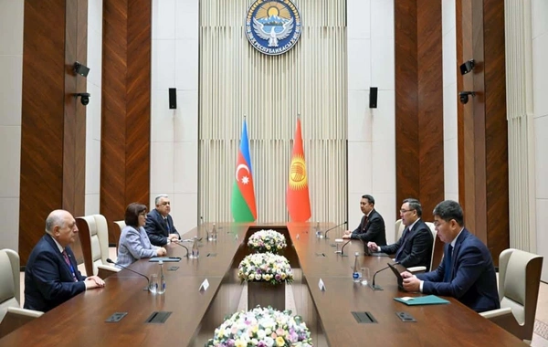 Qırğızıstan Prezidenti Sahibə Qafarovanı qəbul edib