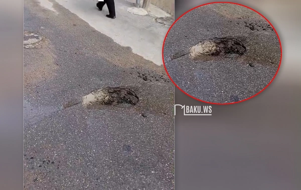 Yasamalda su xəttində SIZINTI