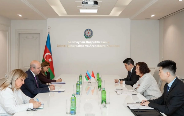 Azərbaycan Çin ilə dayanıqlı şəhərsalma üzrə əməkdaşlığı müzakirə edib