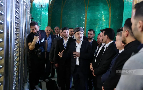 Türkiyə, Gürcüstan və İraqın azərbaycanlı din xadimləri Bibiheybət məscidini ziyarət edib