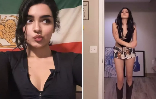 Rəqsi ilə gündəmə gələn iranlı gənc qız ABŞ-də yaşadığını açıqladı