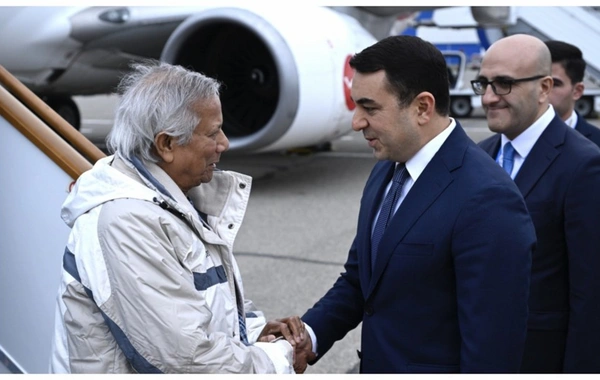 Banqladeşin müvəqqəti hökumətinin Baş müşaviri Azərbaycana səfərə gəlib