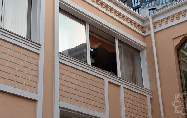 Kiyevə raket hücumu zamanı Azərbaycanın Ukraynadakı səfirliyinə ciddi ziyan dəyib