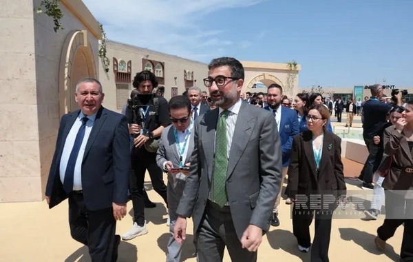 Media nümayəndələri Bakı Olimpiya Stadionunda WUF13-lə bağlı görülən işlərlə tanış olublar