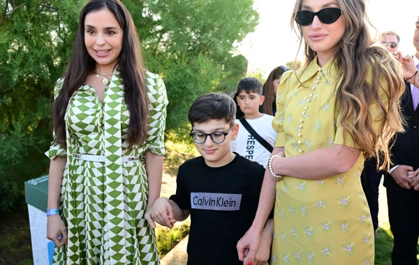 Leyla Əliyeva və Alona Əliyeva Xeyirxahlıq Festivalında iştirak ediblər
