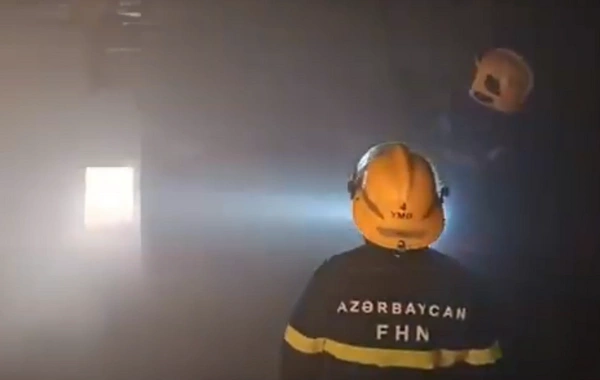 Bakıda məşhur hamamda yanğın oldu