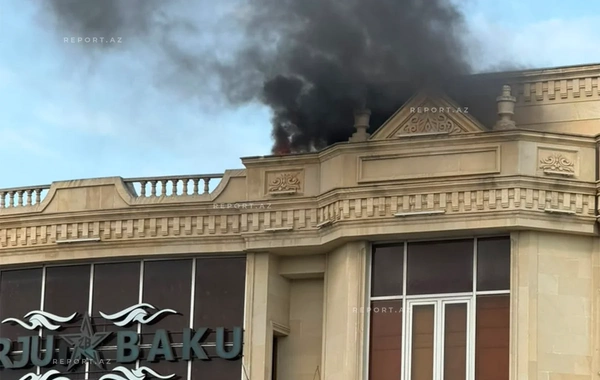 Bakıda gecə klubunda baş verən yanğın söndürülüb