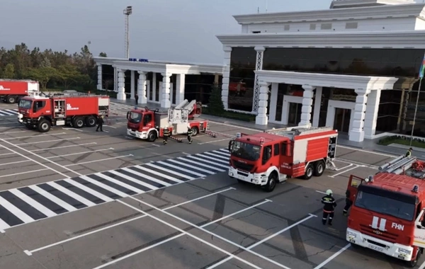 FHN Qəbələ aeroportunda təlim keçirib