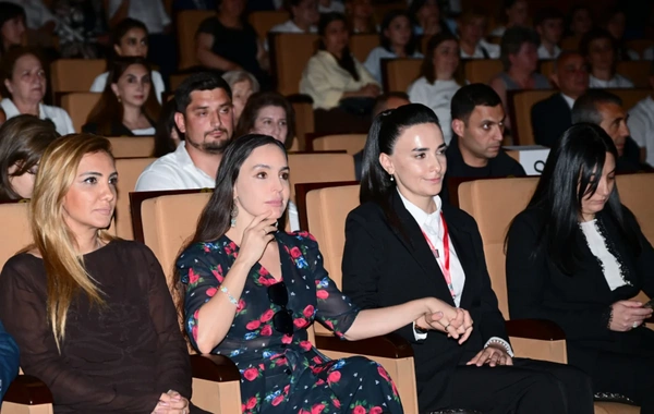 Leyla Əliyeva "Onlardan biri: Emil" adlı anım tədbirində iştirak edib