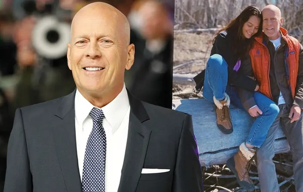 Brüs Uillisdən danışan həyat yoldaşı: Xəstəliyinin fərqində deyil