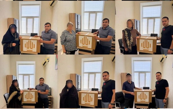 Efendiler Group Qurban Bayramı münasibətilə 100 aztəminatlı ailəyə yardım göstərdi