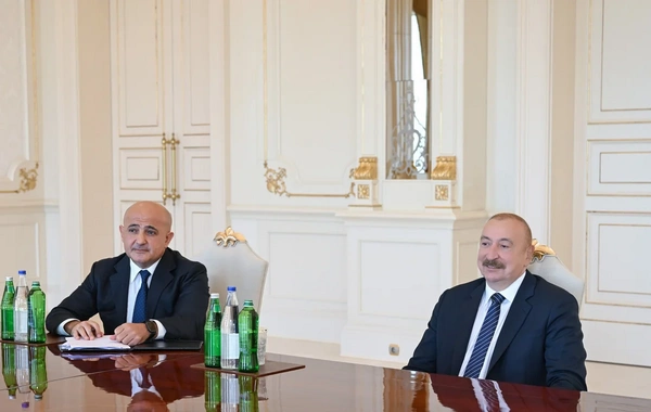 İlham Əliyev "Global Infrastructure Partners" şirkətinin rəhbərini qəbul edib